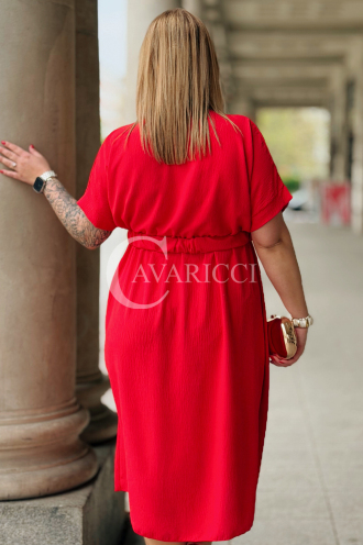 Kleid in Rot – Große Größen | Cavaricci.de