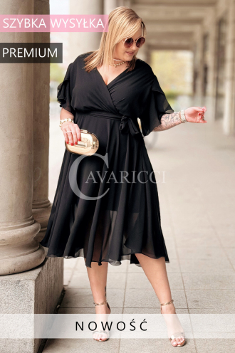 Kleid in Schwarz – Große Größen | Cavaricci.de