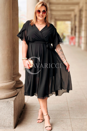 Kleid in Schwarz – Große Größen | Cavaricci.de