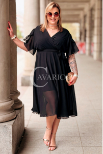 Kleid in Schwarz – Große Größen | Cavaricci.de