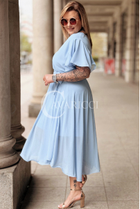 Kleid in Hellblau – Große Größen | Cavaricci.de