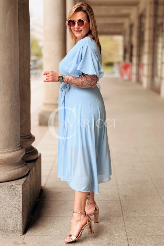 Kleid in Hellblau – Große Größen | Cavaricci.de