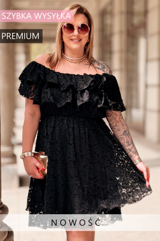 Kleid in Schwarz – Große Größen | Cavaricci.de
