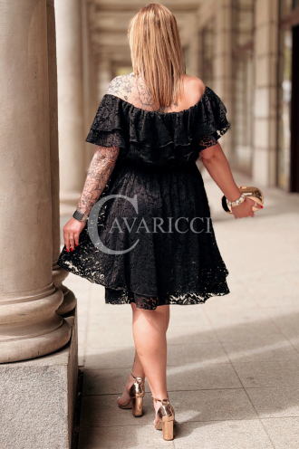 Kleid in Schwarz – Große Größen | Cavaricci.de