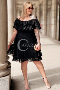 Kleid in Schwarz – Große Größen | Cavaricci.de