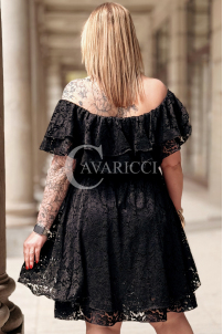 Kleid in Schwarz – Große Größen | Cavaricci.de
