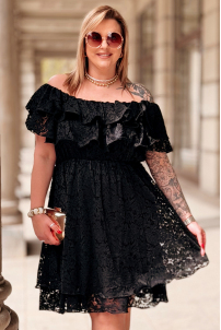 Kleid in Schwarz – Große Größen | Cavaricci.de