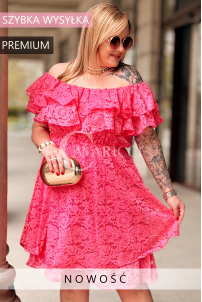 Kleid in Fuchsia – Große Größen | Cavaricci.de