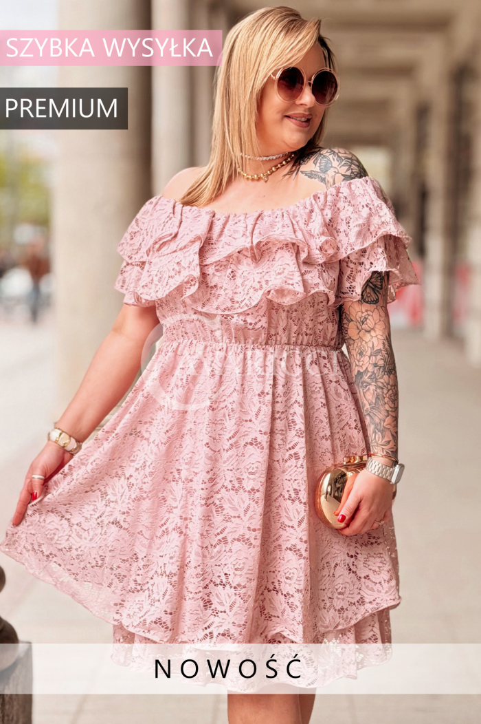 Kleid in Rosa – Große Größen | Cavaricci.de