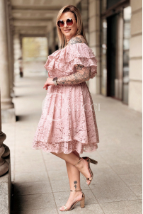 Kleid in Rosa – Große Größen | Cavaricci.de
