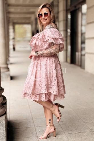 Kleid in Rosa – Große Größen | Cavaricci.de