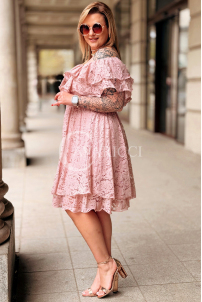 Kleid in Rosa – Große Größen | Cavaricci.de