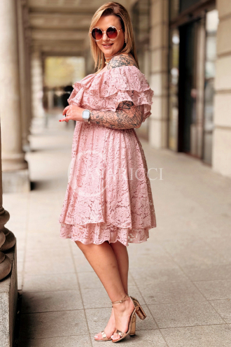 Kleid in Rosa – Große Größen | Cavaricci.de