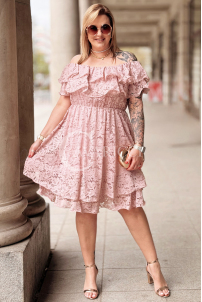 Kleid in Rosa – Große Größen | Cavaricci.de