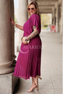 Kleid in Purpur – Große Größen | Cavaricci.de