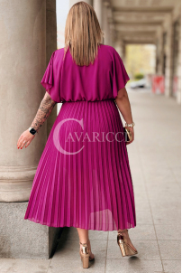 Kleid in Purpur – Große Größen | Cavaricci.de