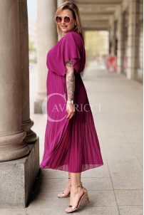Kleid in Purpur – Große Größen | Cavaricci.de