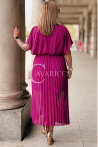Kleid in Purpur – Große Größen | Cavaricci.de