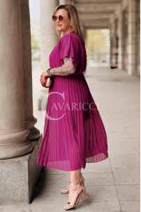 Kleid in Purpur – Große Größen | Cavaricci.de