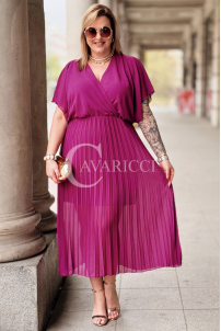 Kleid in Purpur – Große Größen | Cavaricci.de