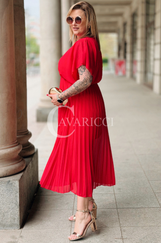 Kleid in Rot – Große Größen | Cavaricci.de