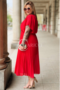 Kleid in Rot – Große Größen | Cavaricci.de