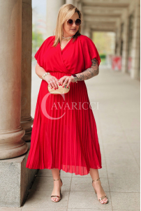 Kleid in Rot – Große Größen | Cavaricci.de