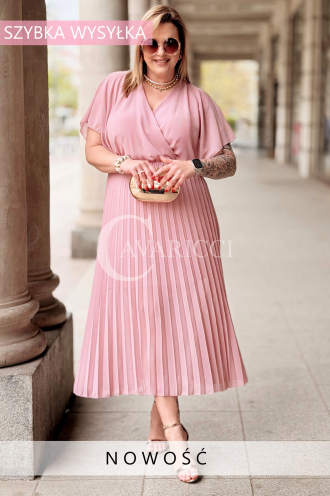 Kleid in Rosa – Große Größen | Cavaricci.de