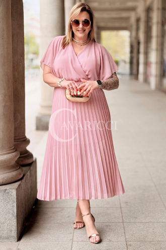Kleid in Rosa – Große Größen | Cavaricci.de