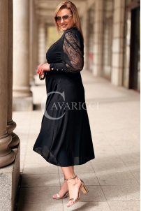 Kleid in Schwarz – Große Größen | Cavaricci.de