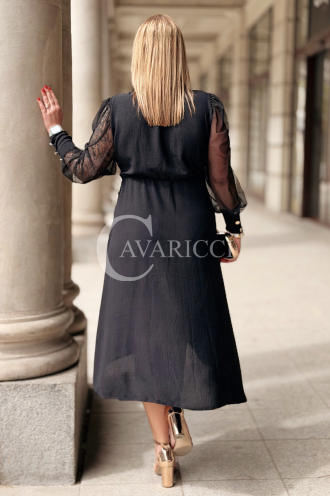 Kleid in Schwarz – Große Größen | Cavaricci.de