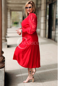 Kleid in Rot – Große Größen | Cavaricci.de