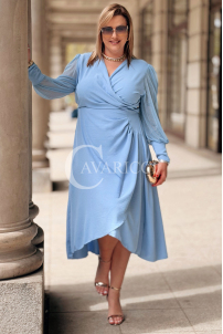 Kleid in Hellblau – Große Größen | Cavaricci.de