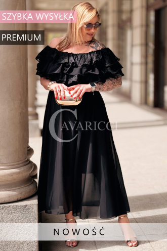 Kleid in Schwarz – Große Größen | Cavaricci.de