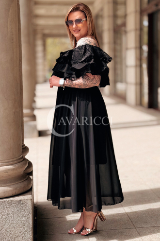 Kleid in Schwarz – Große Größen | Cavaricci.de