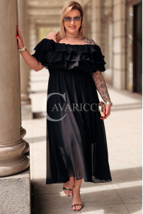 Kleid in Schwarz – Große Größen | Cavaricci.de