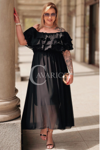Kleid in Schwarz – Große Größen | Cavaricci.de