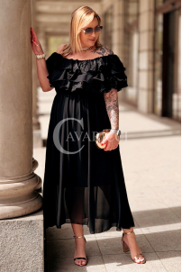 Kleid in Schwarz – Große Größen | Cavaricci.de