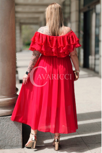 Kleid in Rot – Große Größen | Cavaricci.de