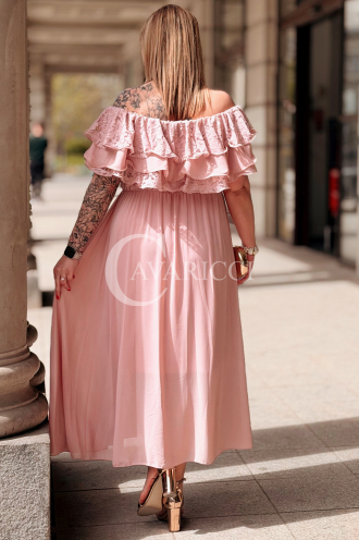 Kleid in Rosa – Große Größen | Cavaricci.de