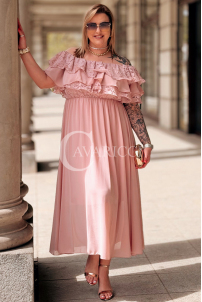 Kleid in Rosa – Große Größen | Cavaricci.de