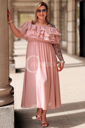 Kleid in Rosa – Große Größen | Cavaricci.de