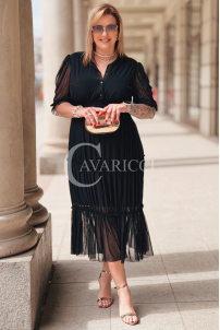 Kleid in Schwarz – Große Größen | Cavaricci.de