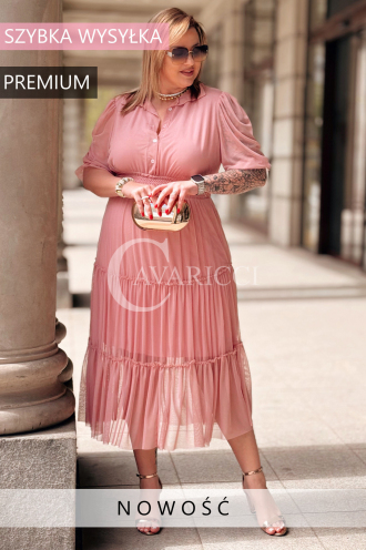 Kleid in Rosa – Große Größen | Cavaricci.de