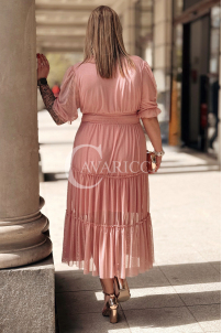 Kleid in Rosa – Große Größen | Cavaricci.de