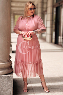 Kleid in Rosa – Große Größen | Cavaricci.de