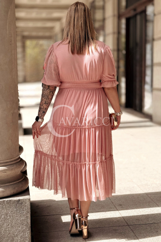 Kleid in Rosa – Große Größen | Cavaricci.de
