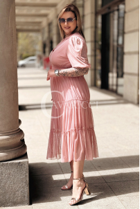 Kleid in Rosa – Große Größen | Cavaricci.de