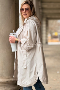 MILANA Kleid in Beige – Große Größen | Cavaricci.de