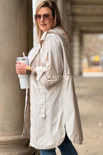 MILANA Kleid in Beige – Große Größen | Cavaricci.de